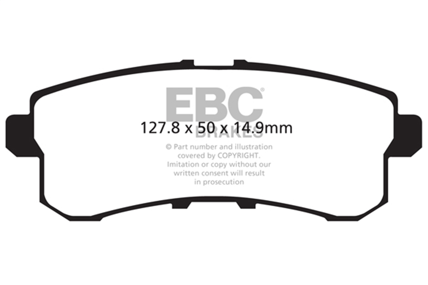 EBC Brakes UD1510 Ultimax  Brake Pads Fits 11-23 Armada QX56 QX80