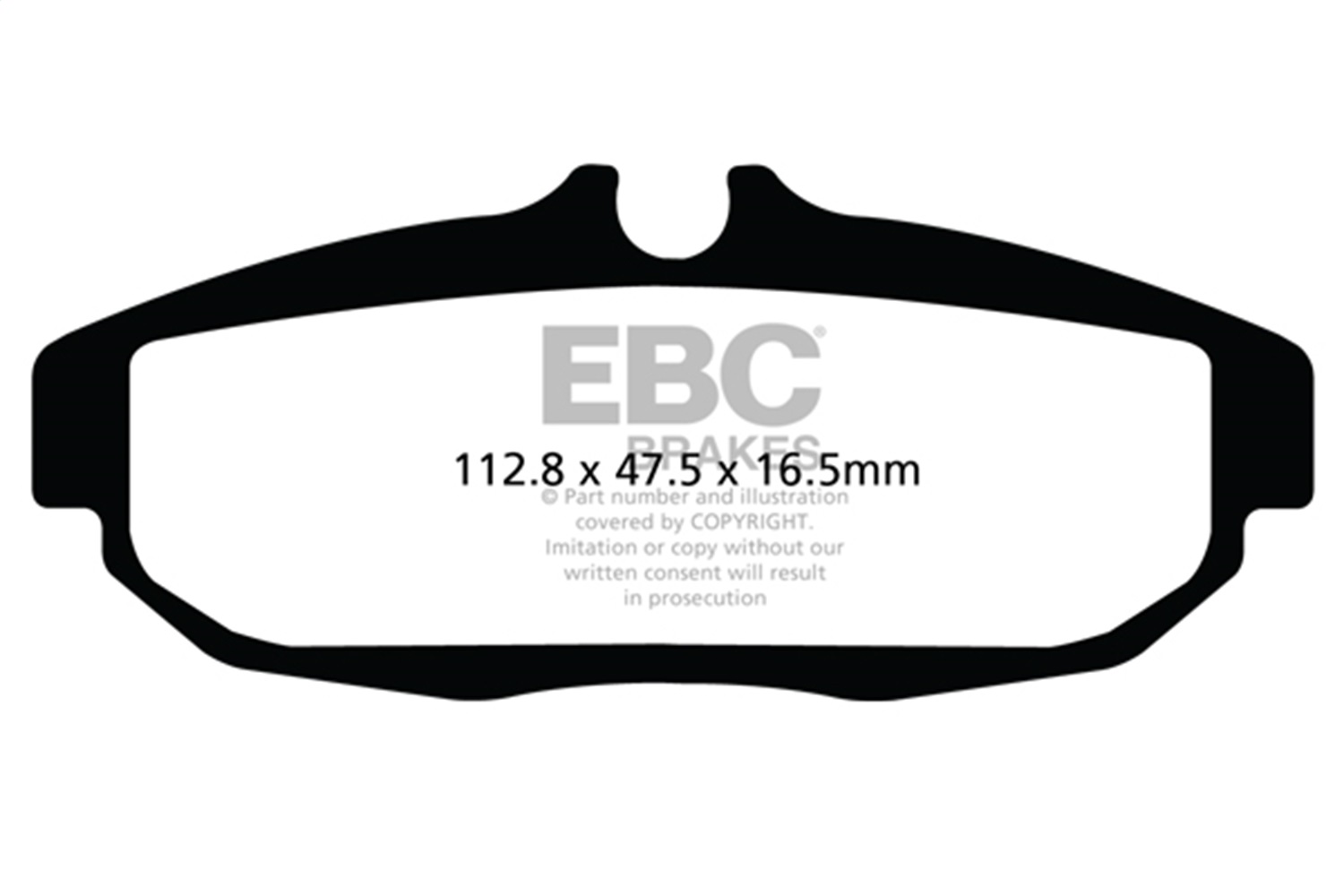 EBC Brakes UD1562 Ultimax  Brake Pads Fits 13-14 Mustang