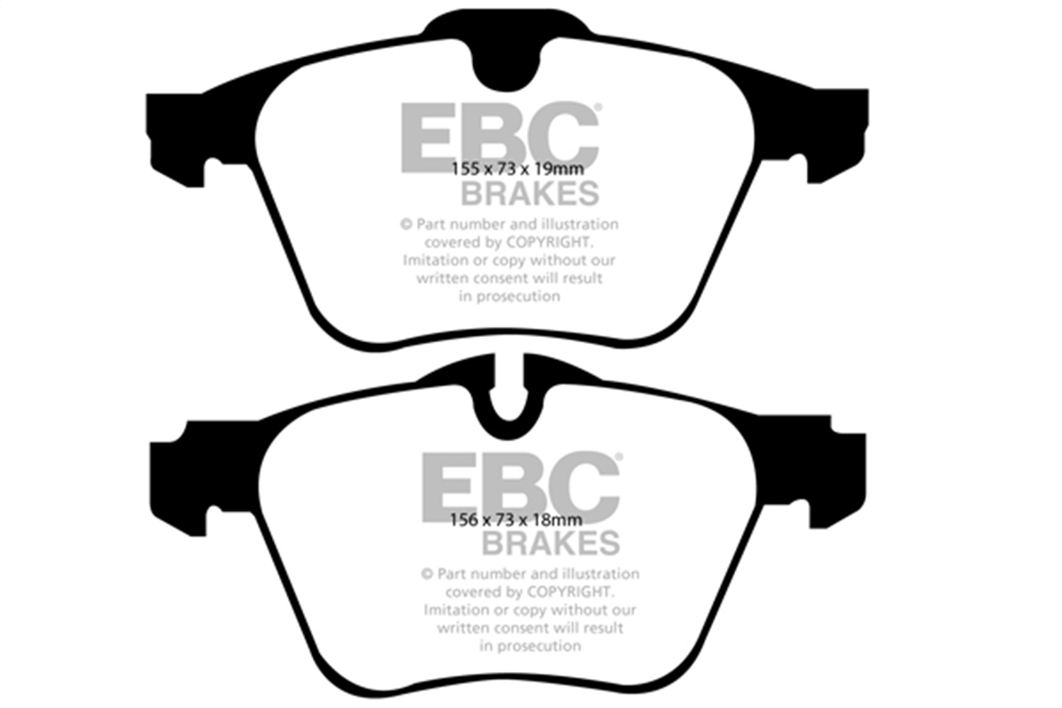 EBC Brakes UD1240 Ultimax  Brake Pads