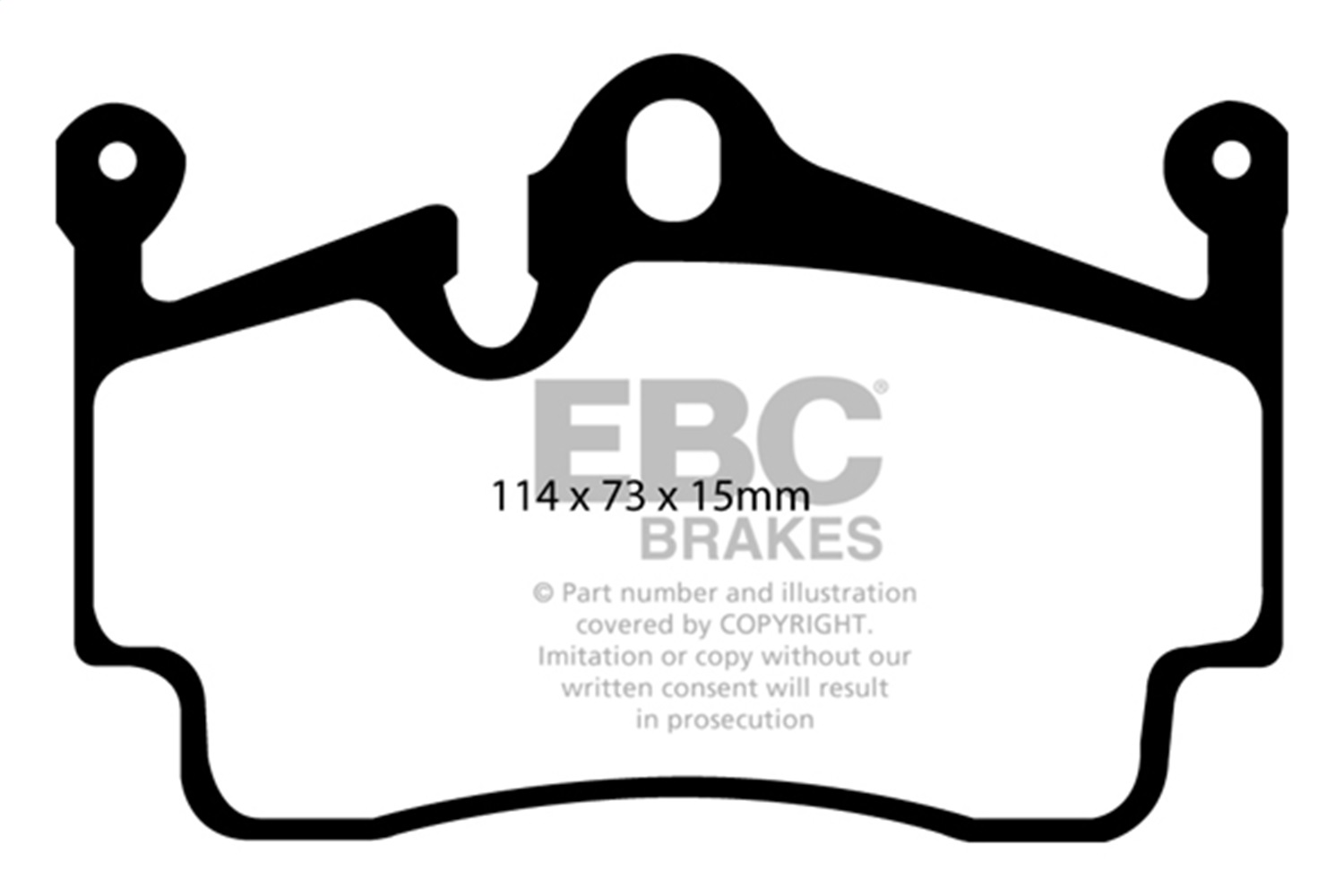 EBC Brakes DP31920C Redstuff Ceramic Low Dust Brake Pads