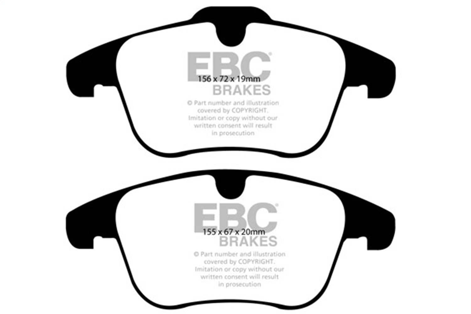 EBC Brakes UD1306 Ultimax  Brake Pads