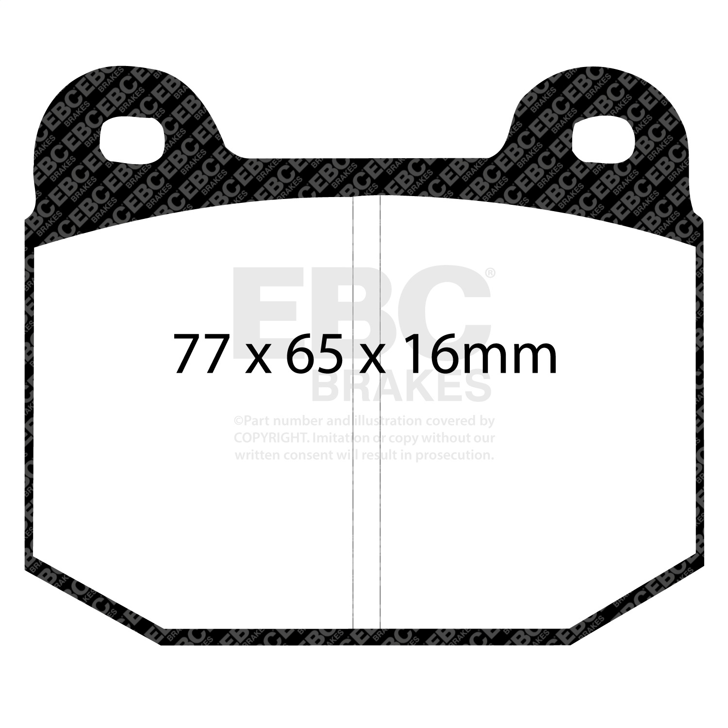 EBC Brakes UD109 Ultimax  Brake Pads Fits 75-90 320i GTV-6 Manta Milano Plus 8