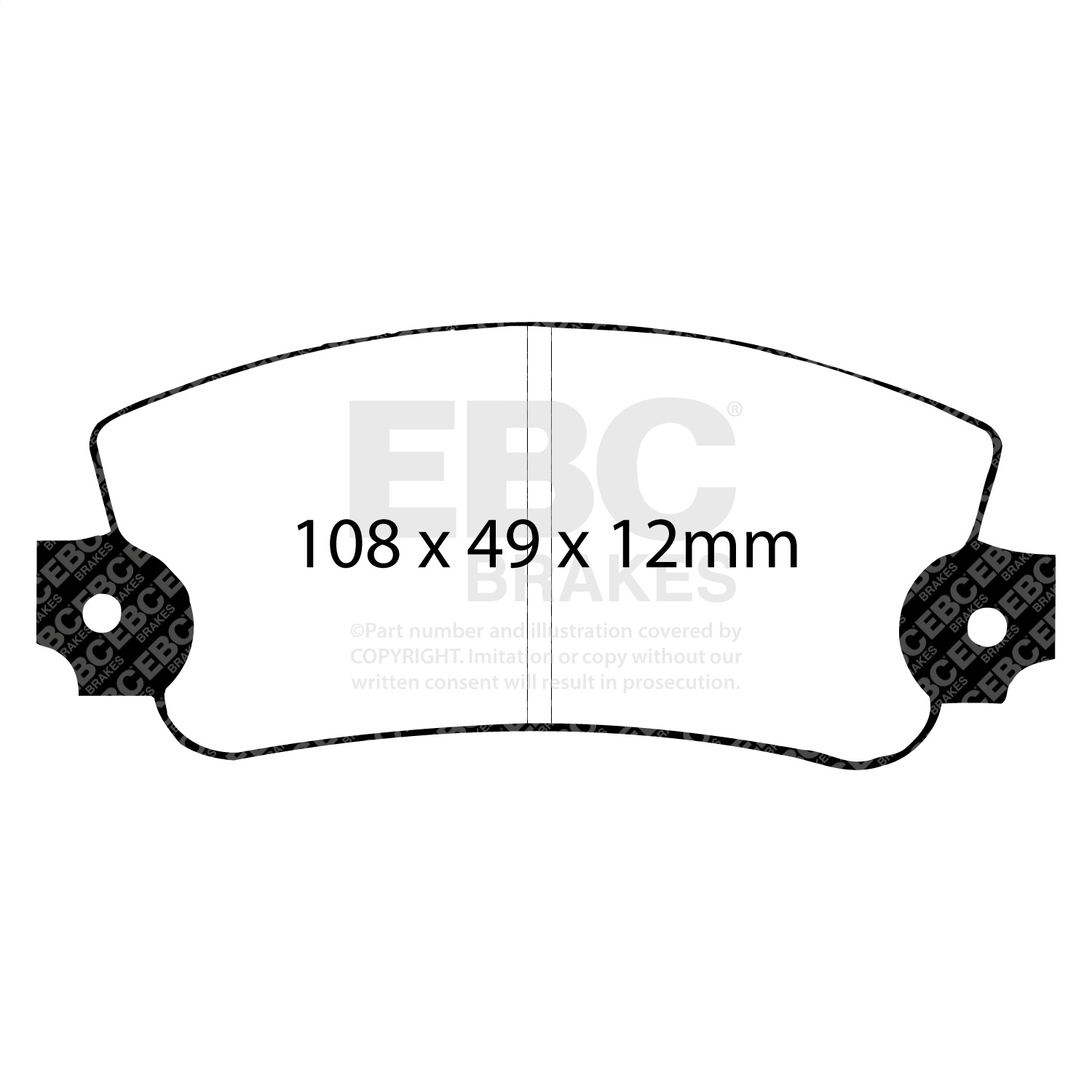 EBC Brakes DP2231 Greenstuff 2000 Series Sport Brake Pads Fits 76-81 Beta