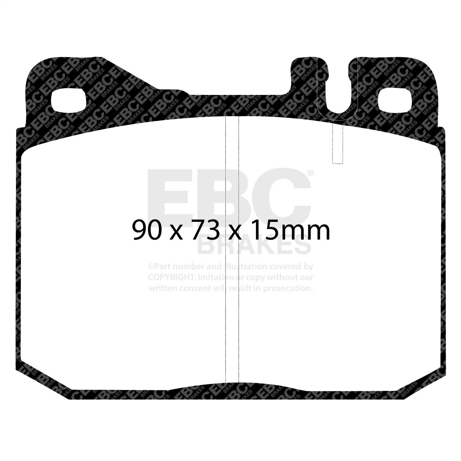 EBC Brakes UD145 Ultimax  Brake Pads