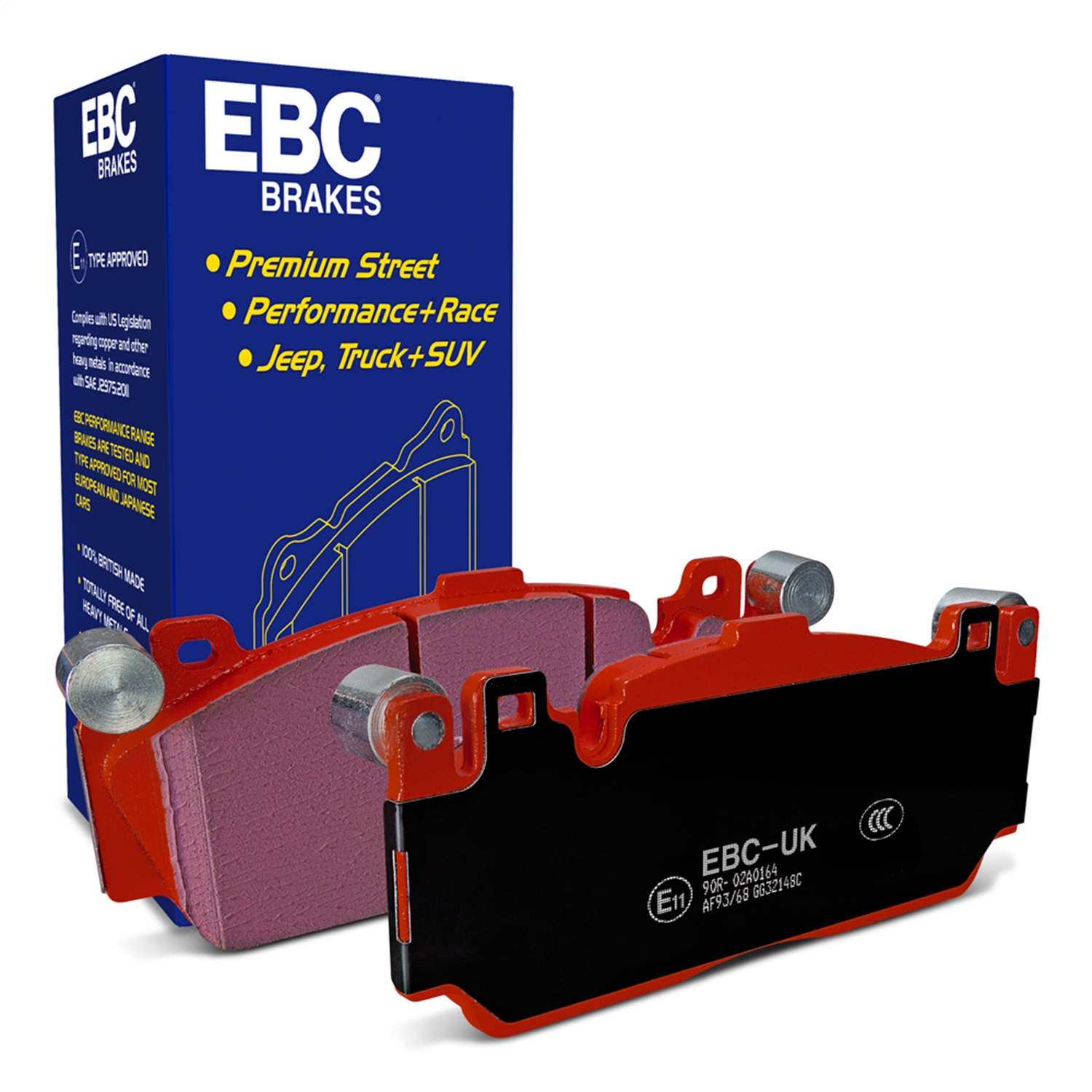 EBC DP32148C Redstuff Pads - Front