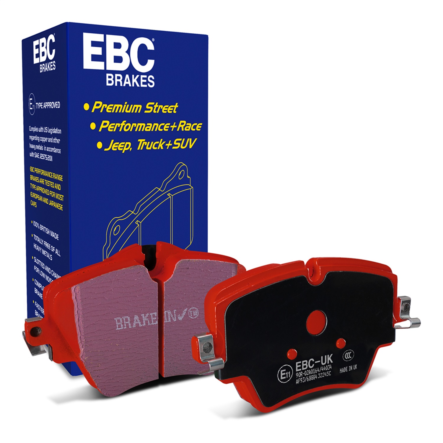 EBC DP32245C Redstuff Pads - Front