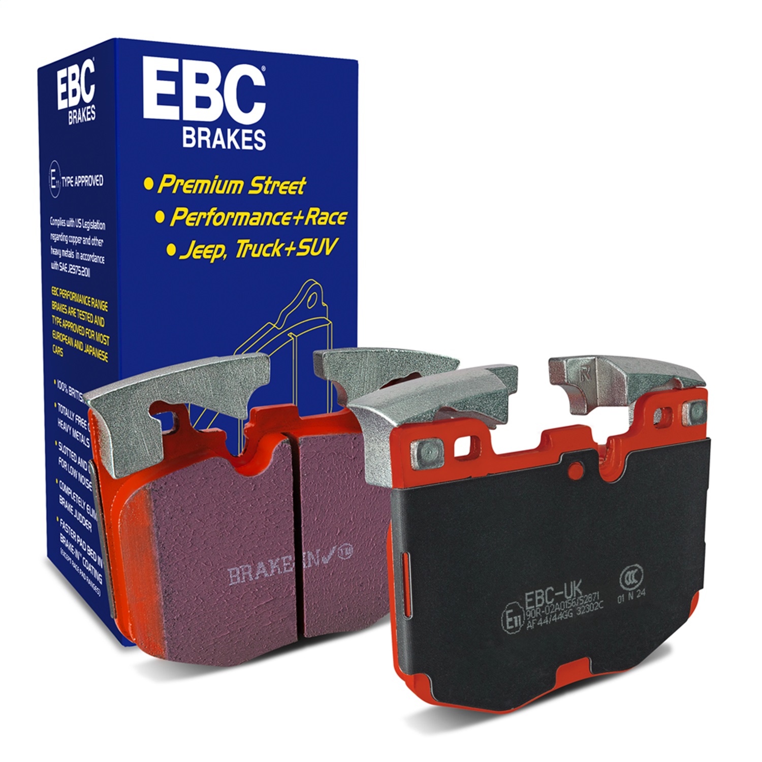 EBC DP32302C Redstuff Pads - Front