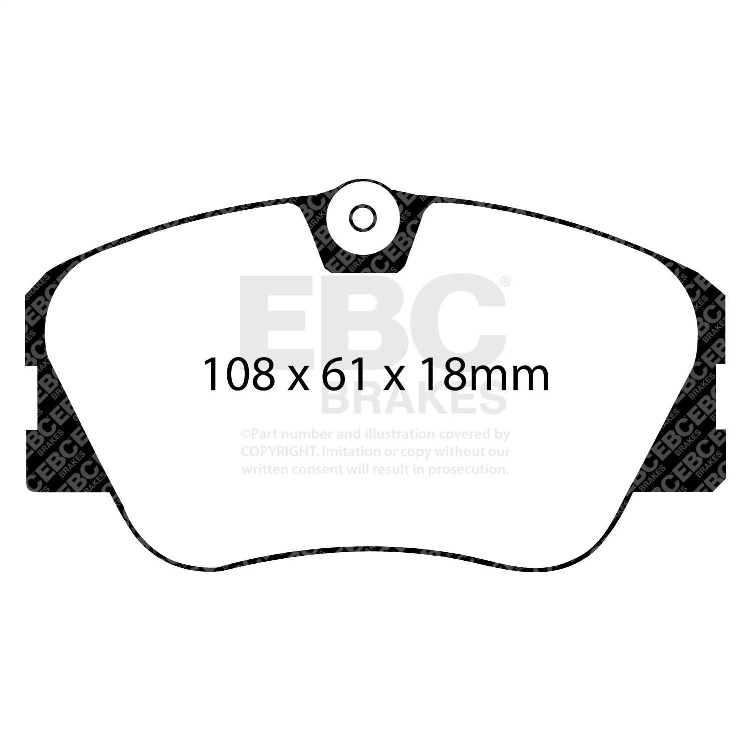 EBC Brakes UD423 Ultimax  Brake Pads