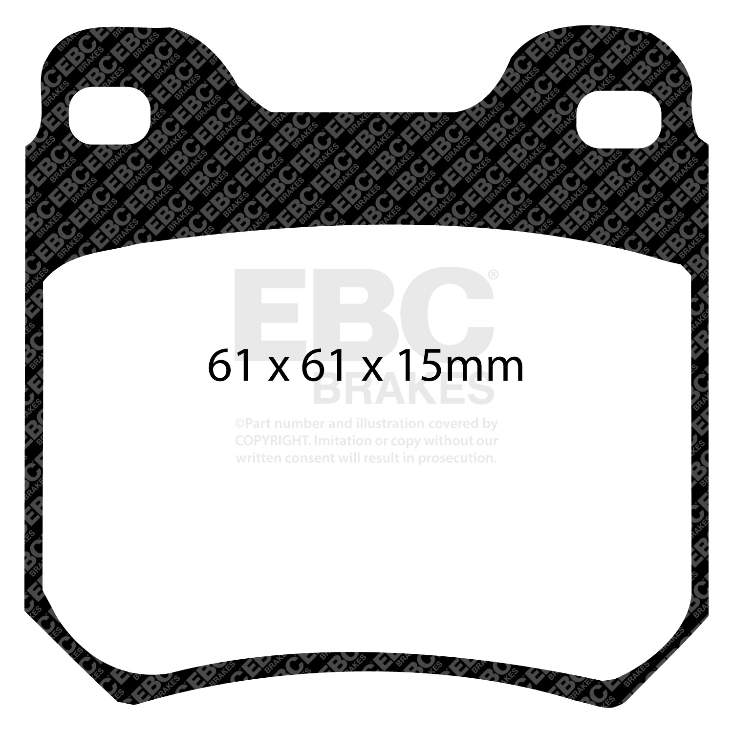 EBC Brakes UD709 Ultimax  Brake Pads