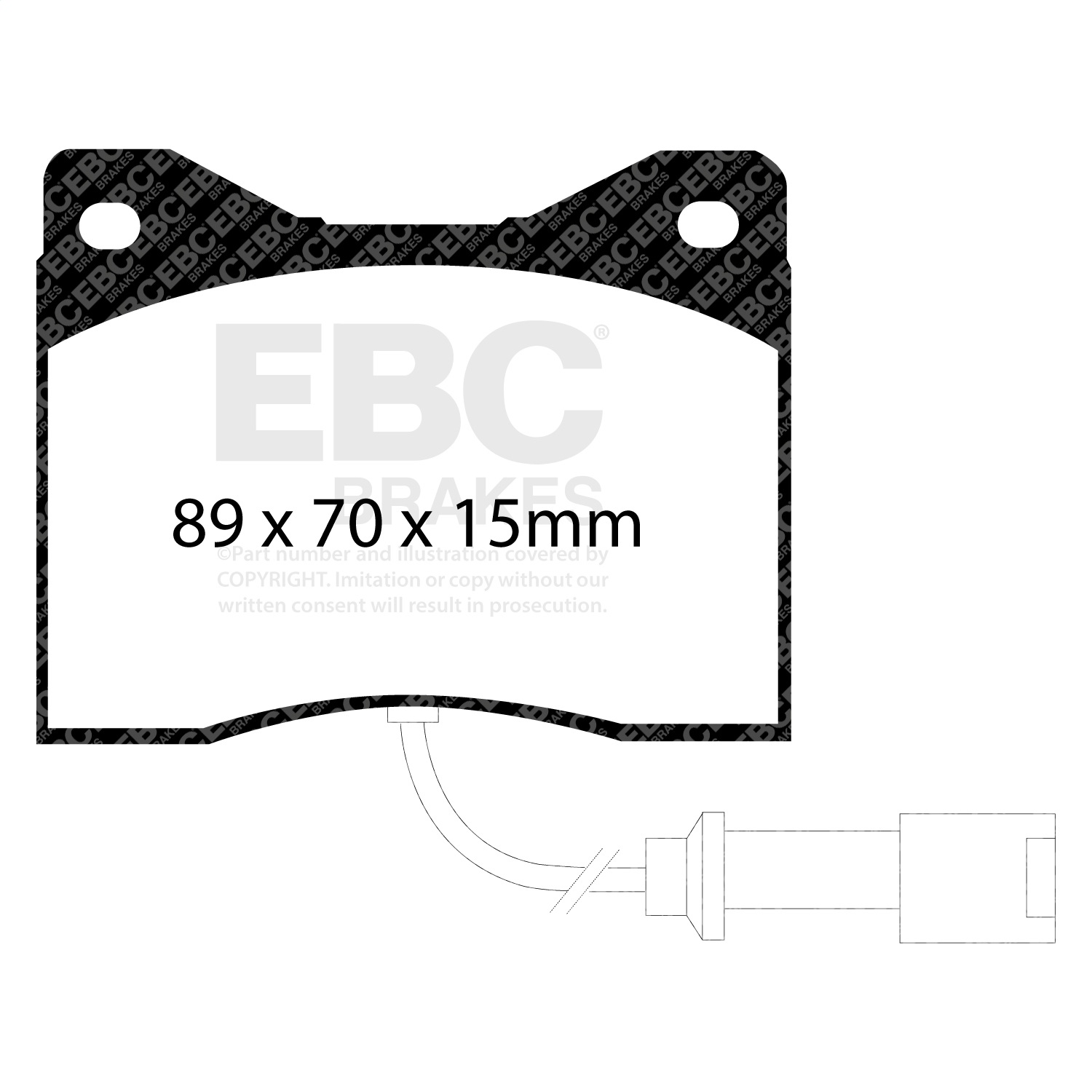 EBC Brakes UD163 Ultimax  Brake Pads