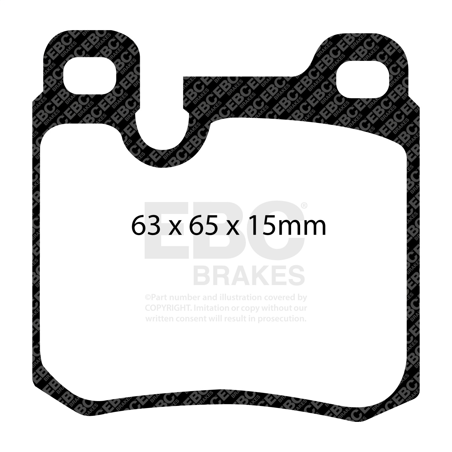 EBC Brakes DP4996R Yellowstuff Street And Track Brake Pads Fits 86-91 911