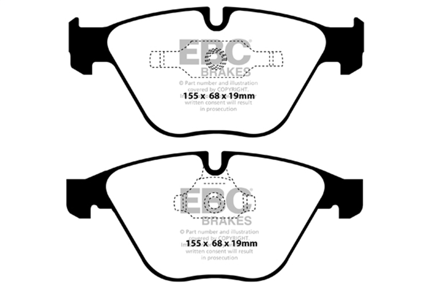 EBC DP42006R - Yellowstuff Front Brake Pads