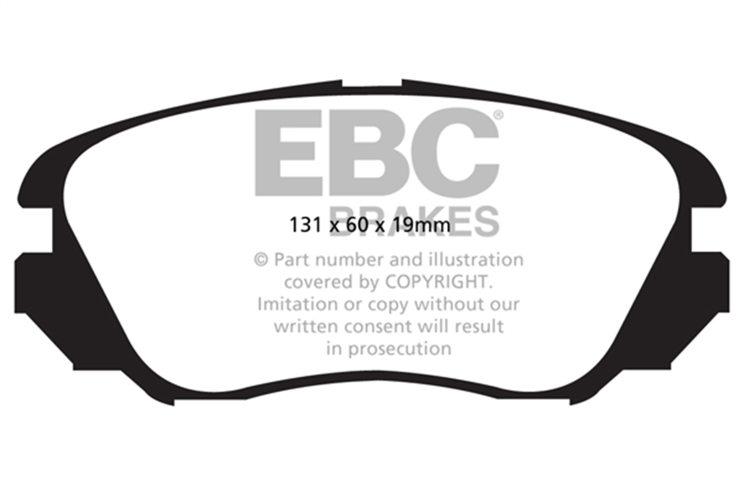 EBC Brakes DP22013 Greenstuff 2000 Series Sport Brake Pads