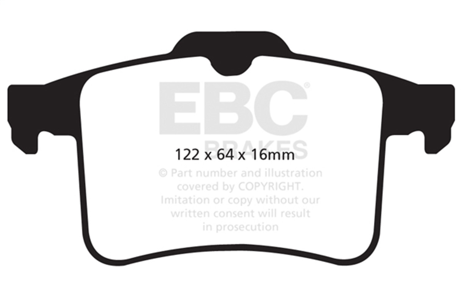 EBC Brakes DP42059R Yellowstuff Street And Track Brake Pads