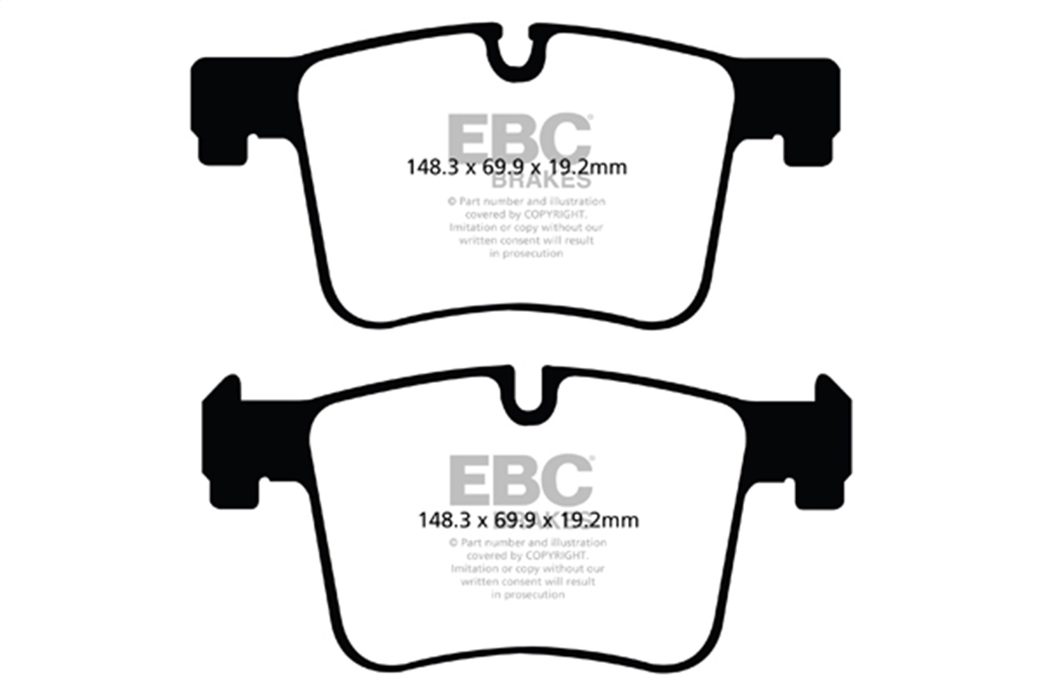 EBC Brakes UD1561 Ultimax  Brake Pads