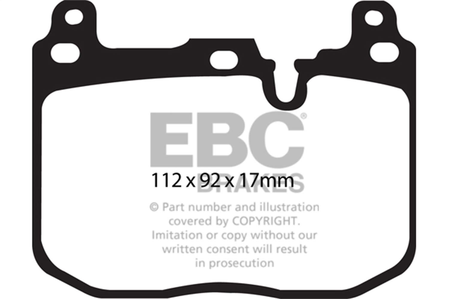 EBC Brakes DP22130 Greenstuff 2000 Series Sport Brake Pads