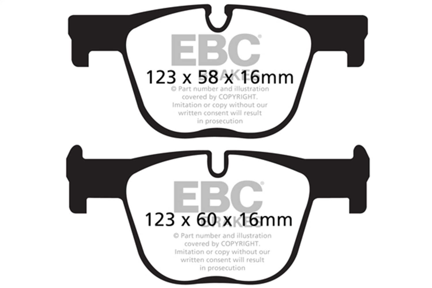 EBC Brakes UD1610 Ultimax  Brake Pads