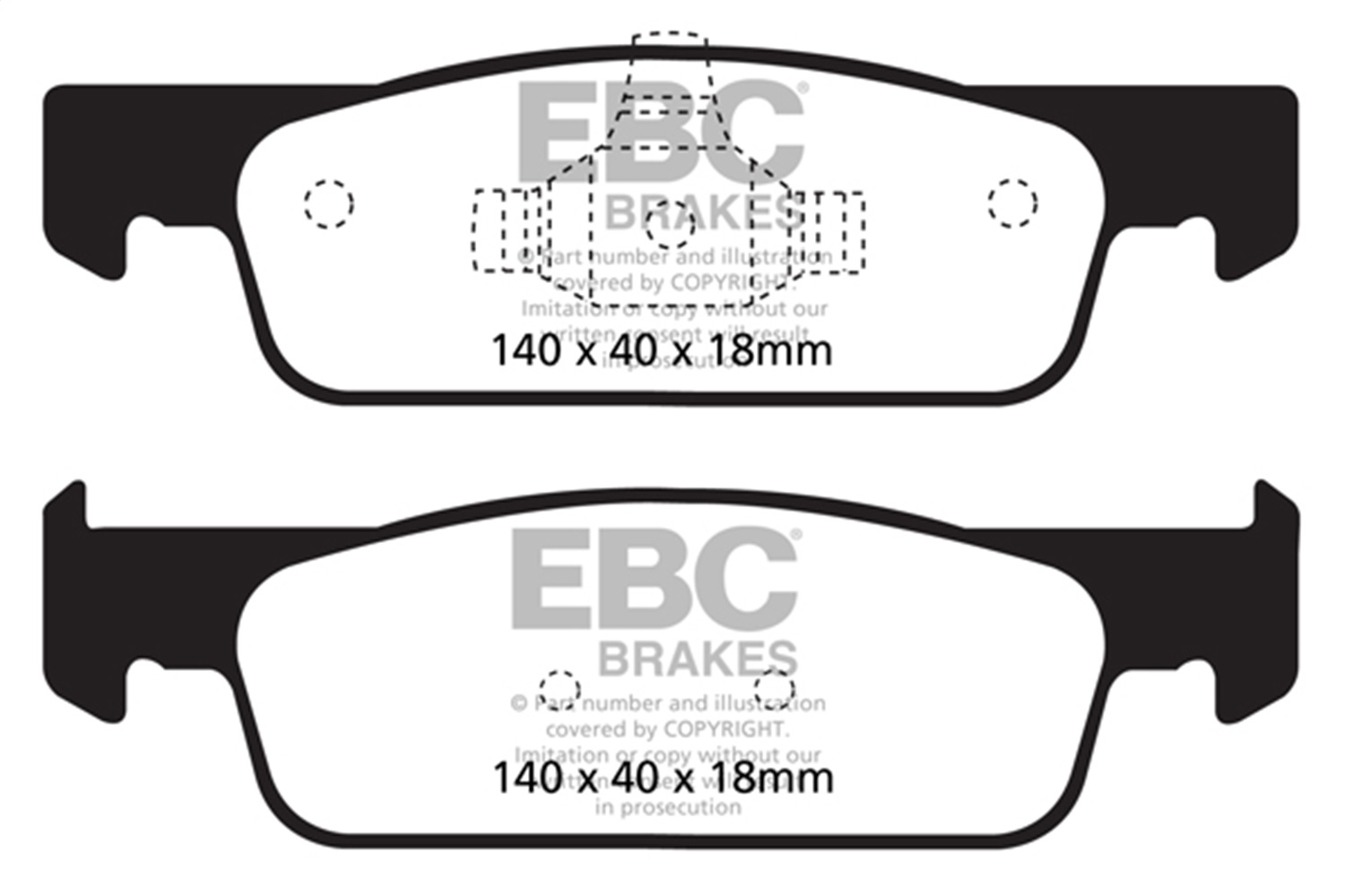 EBC DP42146R Yellowstuff Pads