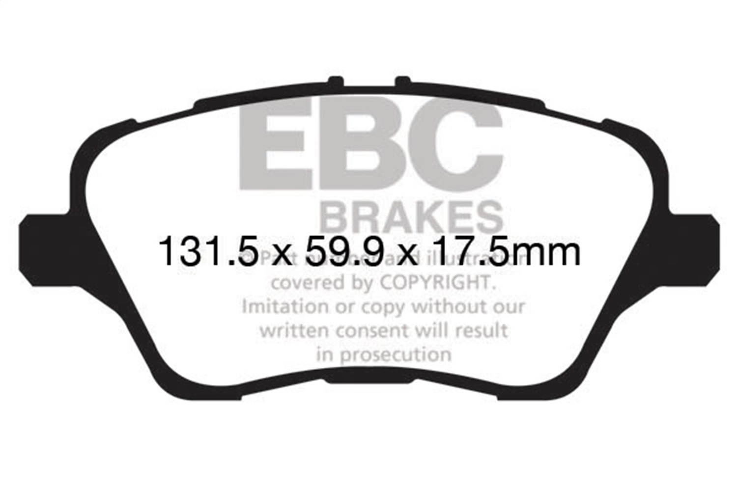 EBC DP32149C Redstuff Pads - Front