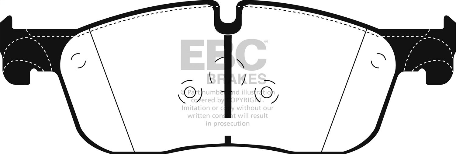 EBC Brakes UD1838 Ultimax  Brake Pads