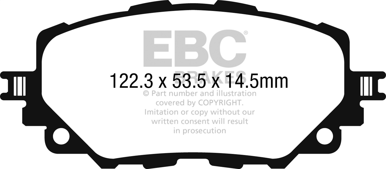 EBC DP32263C Redstuff Pads - Front