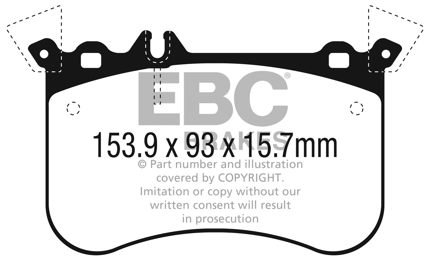 EBC DP32311C Redstuff Pads - Front