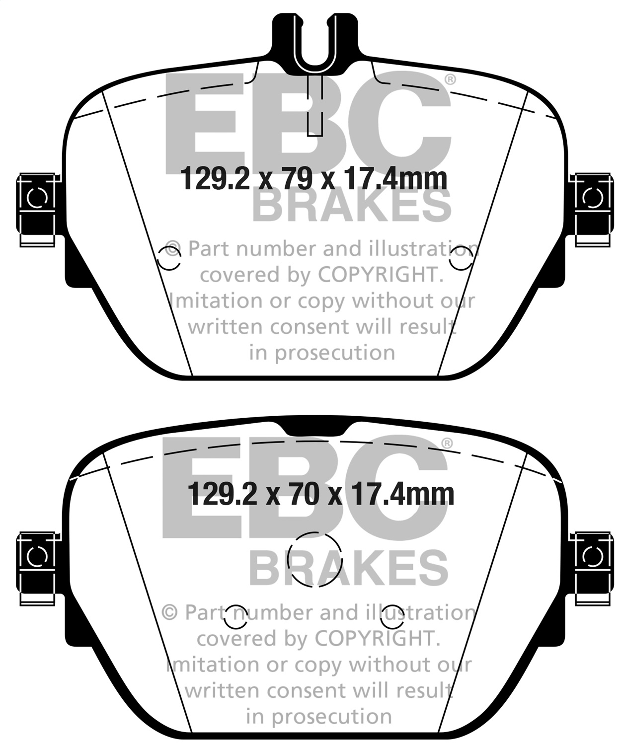 EBC Brakes DP42314R Yellowstuff Street And Track Brake Pads