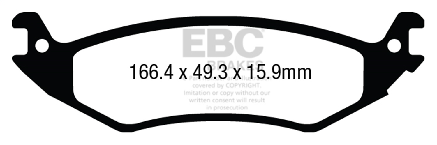 EBC Brakes UD1046 Ultimax  Brake Pads