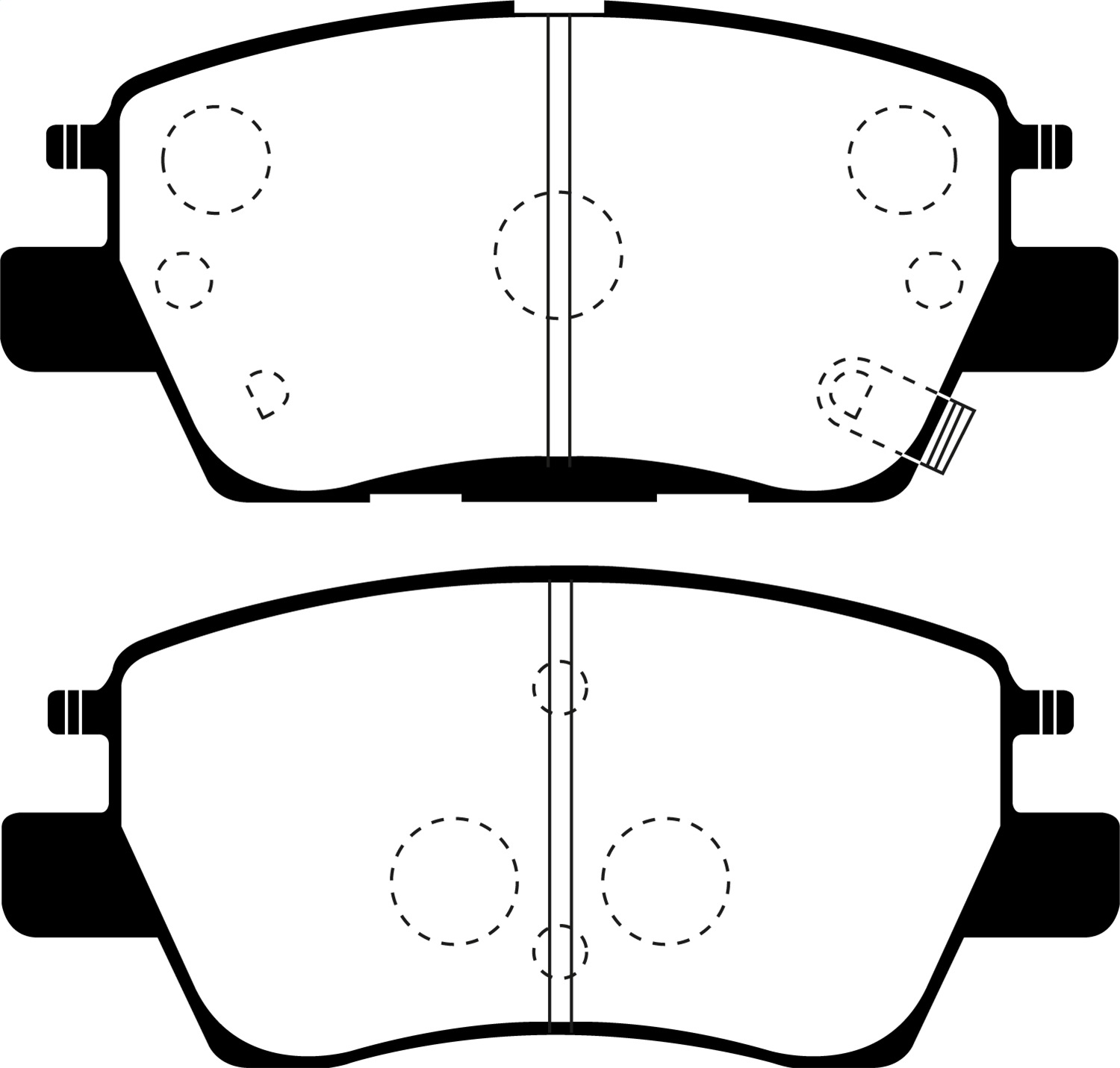 EBC Brakes UD1844 Ultimax  Brake Pads