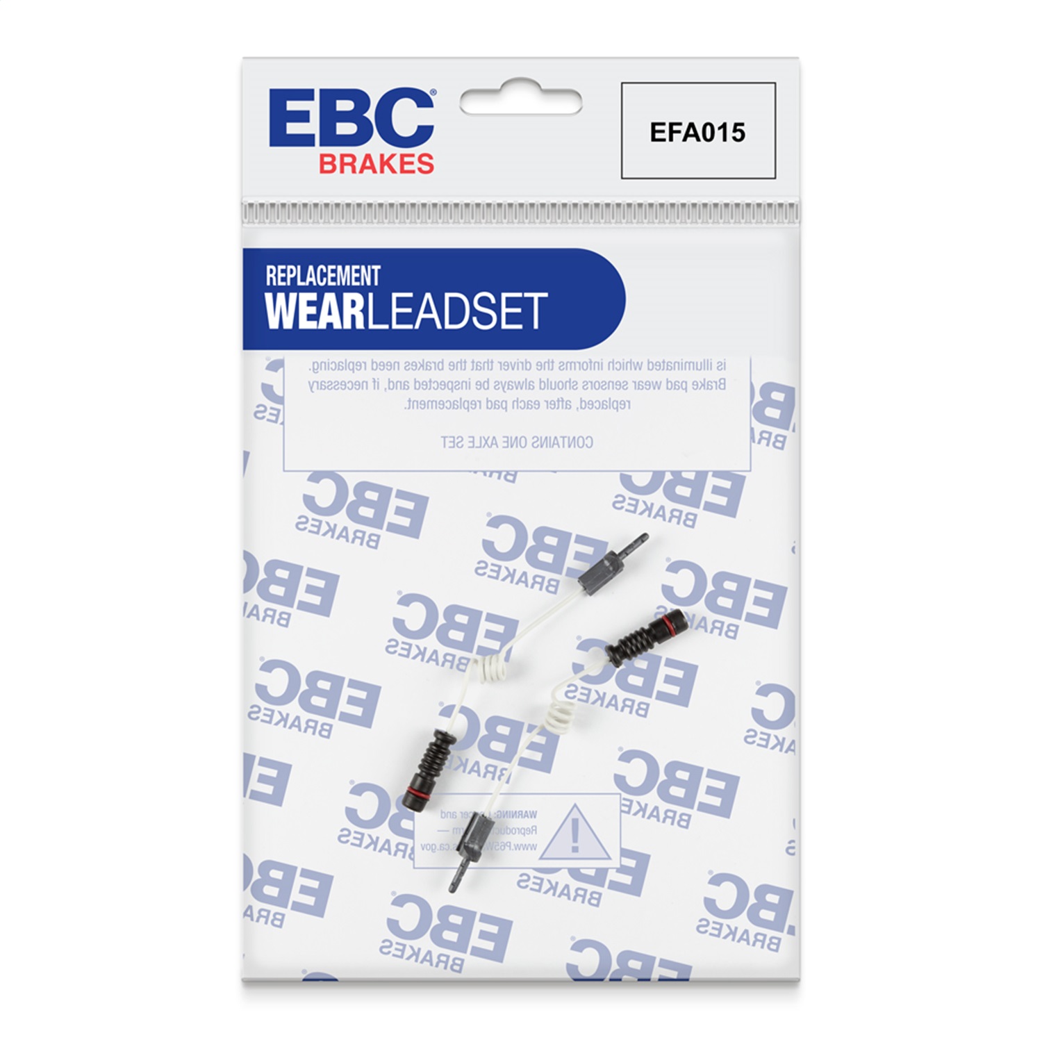 EBC Brakes EFA015 Brake Wear Lead Sensor Kit Fits Sprinter 2500 Sprinter 3500