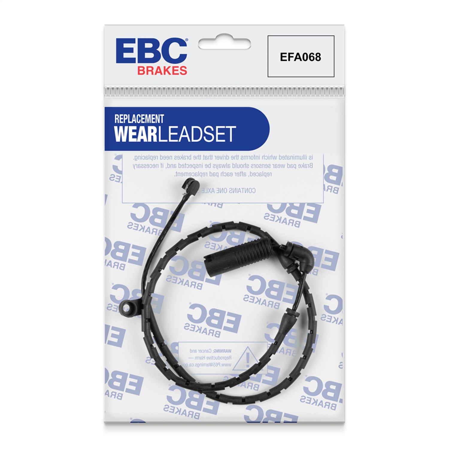 EBC Brakes EFA068 Brake Wear Lead Sensor Kit Fits 04-11 X3