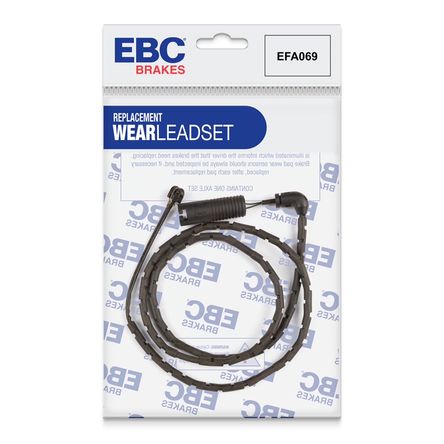 EBC Brakes EFA069 Brake Wear Lead Sensor Kit Fits 04-10 X3