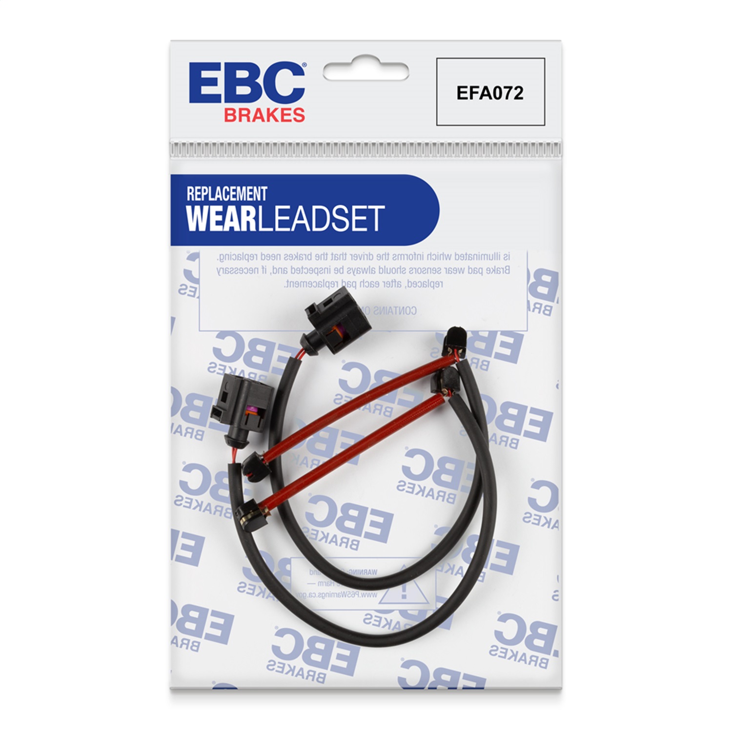 EBC Brakes EFA072 Brake Wear Lead Sensor Kit Fits 04-17 Cayenne Q7 Touareg