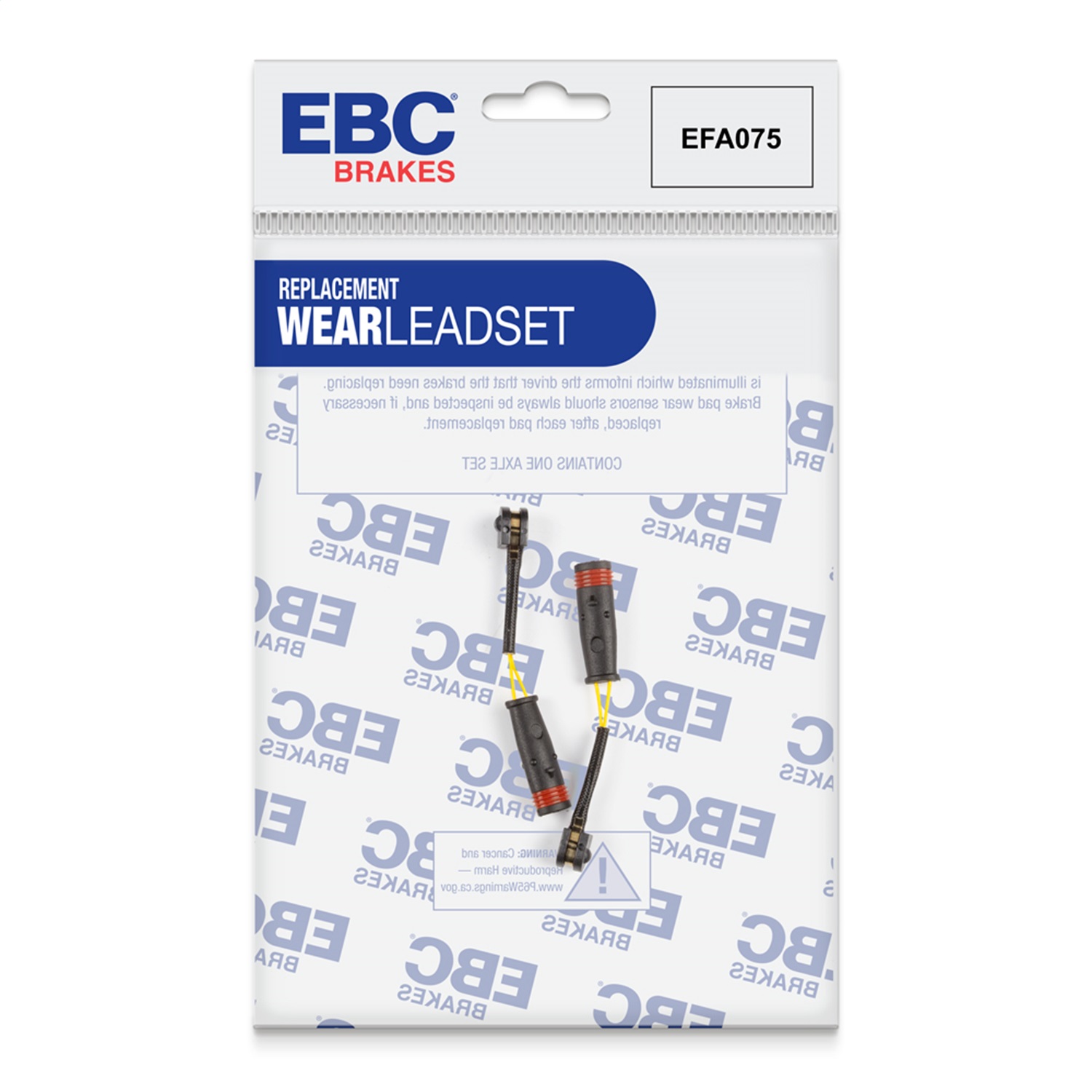 EBC Brakes EFA075 Brake Wear Lead Sensor Kit Fits Sprinter 2500 Sprinter 3500