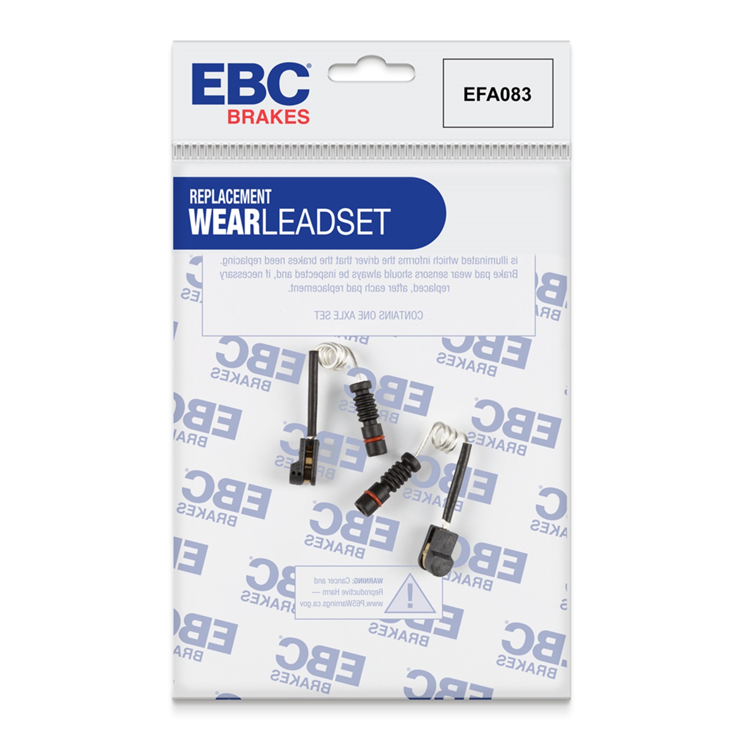 EBC Brakes EFA083 Brake Wear Lead Sensor Kit Fits Sprinter 2500 Sprinter 3500