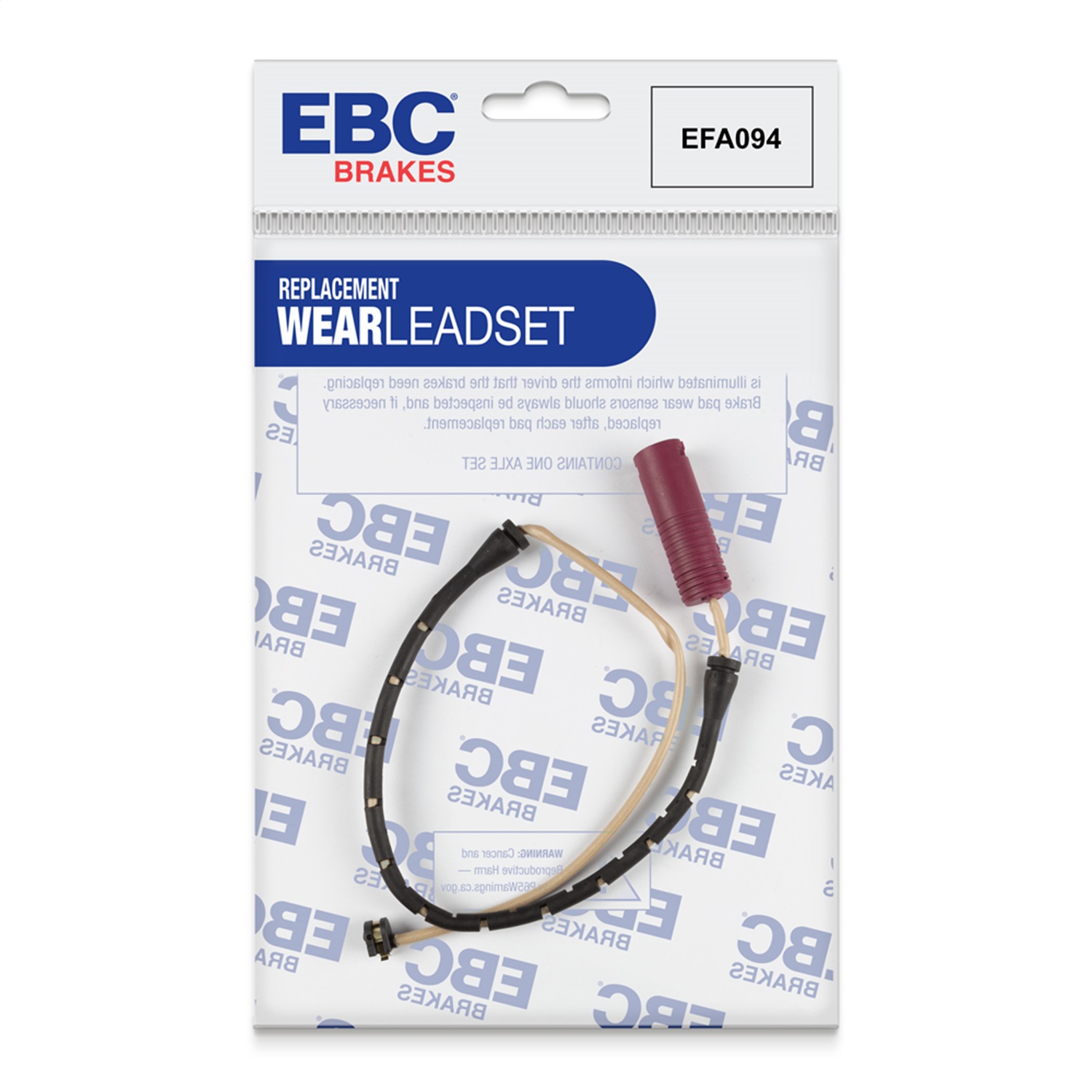 EBC Brakes EFA094 Brake Wear Lead Sensor Kit Fits 99-01 750iL