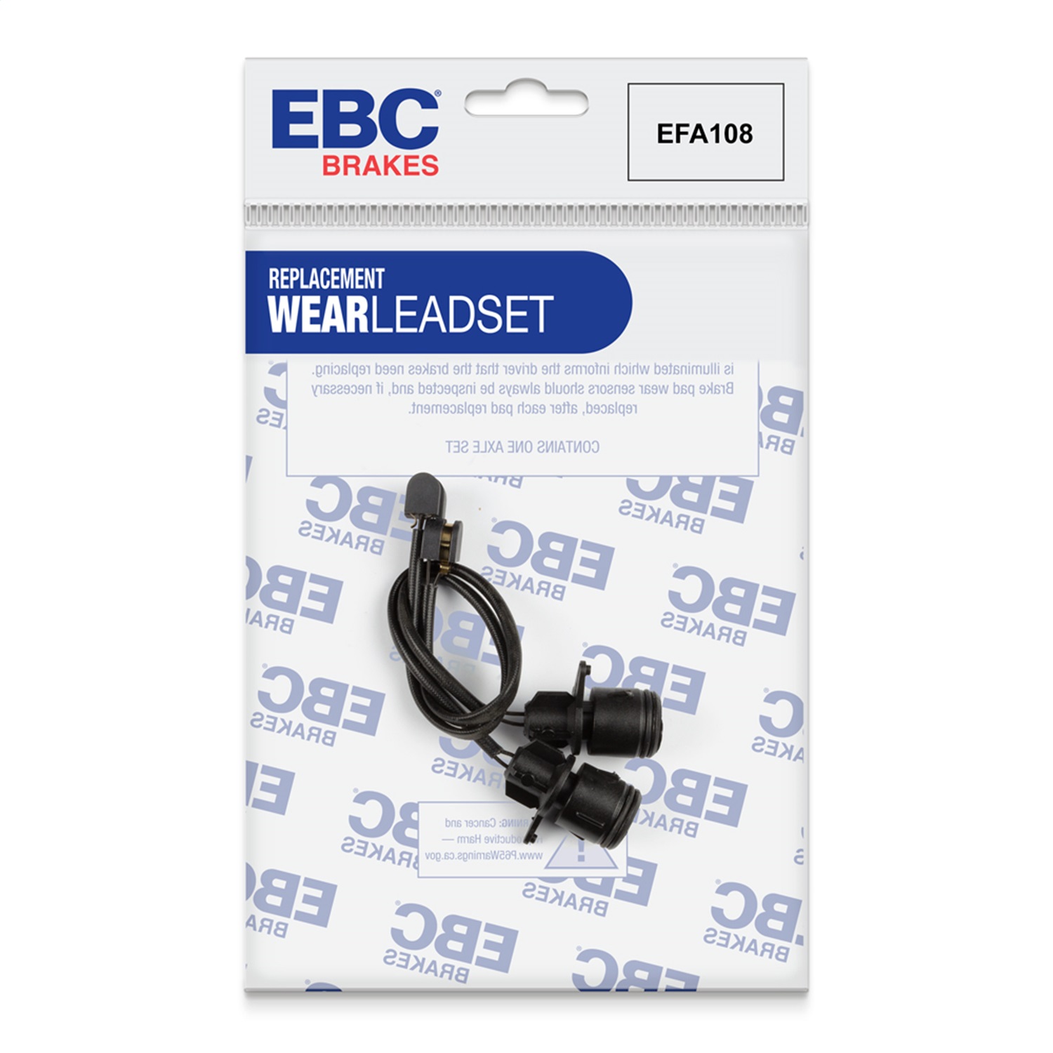 EBC Brakes EFA108 Brake Wear Lead Sensor Kit Fits 90-94 V8 Quattro