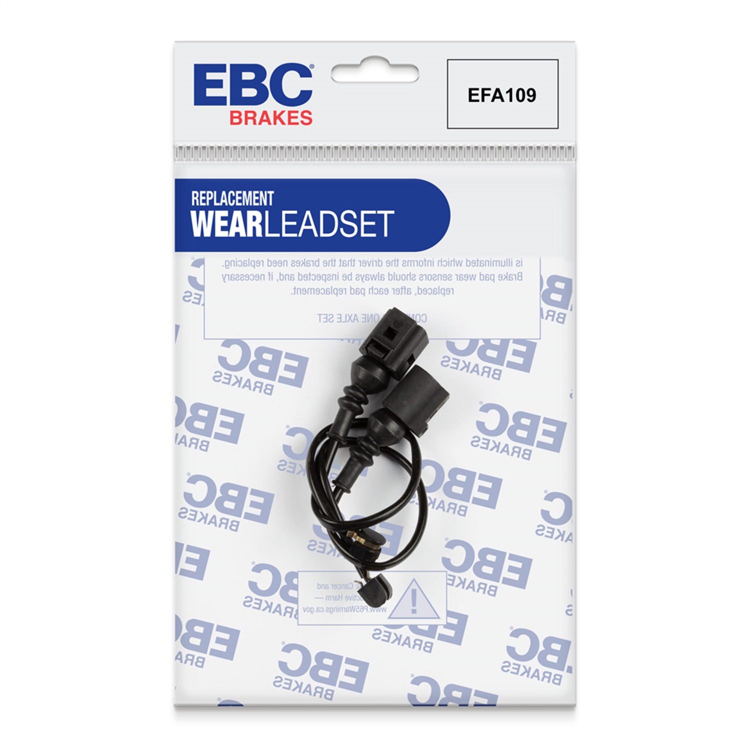 EBC Brakes EFA109 Brake Wear Lead Sensor Kit Fits 04-06 TT Quattro