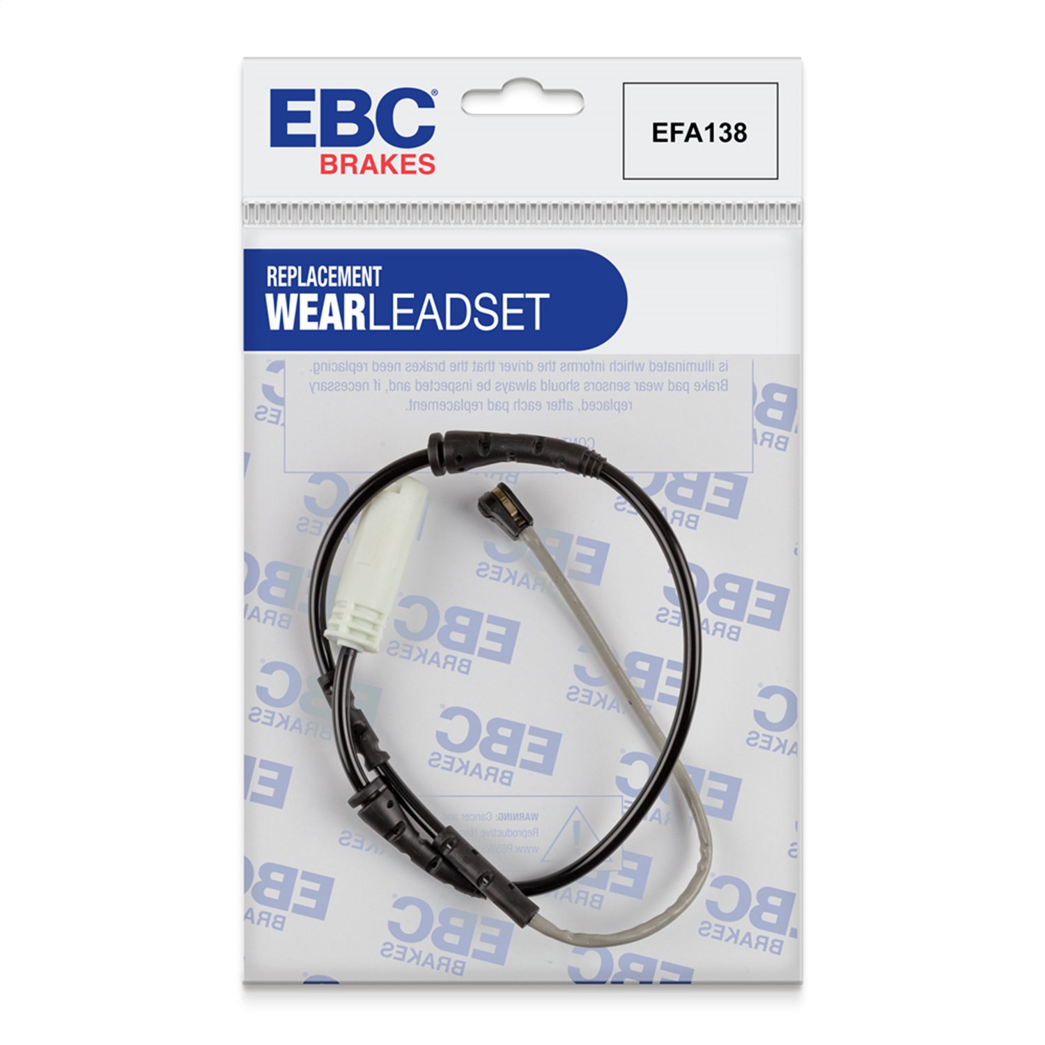 EBC Brakes EFA138 Brake Wear Lead Sensor Kit Fits 10-13 135i 335i xDrive