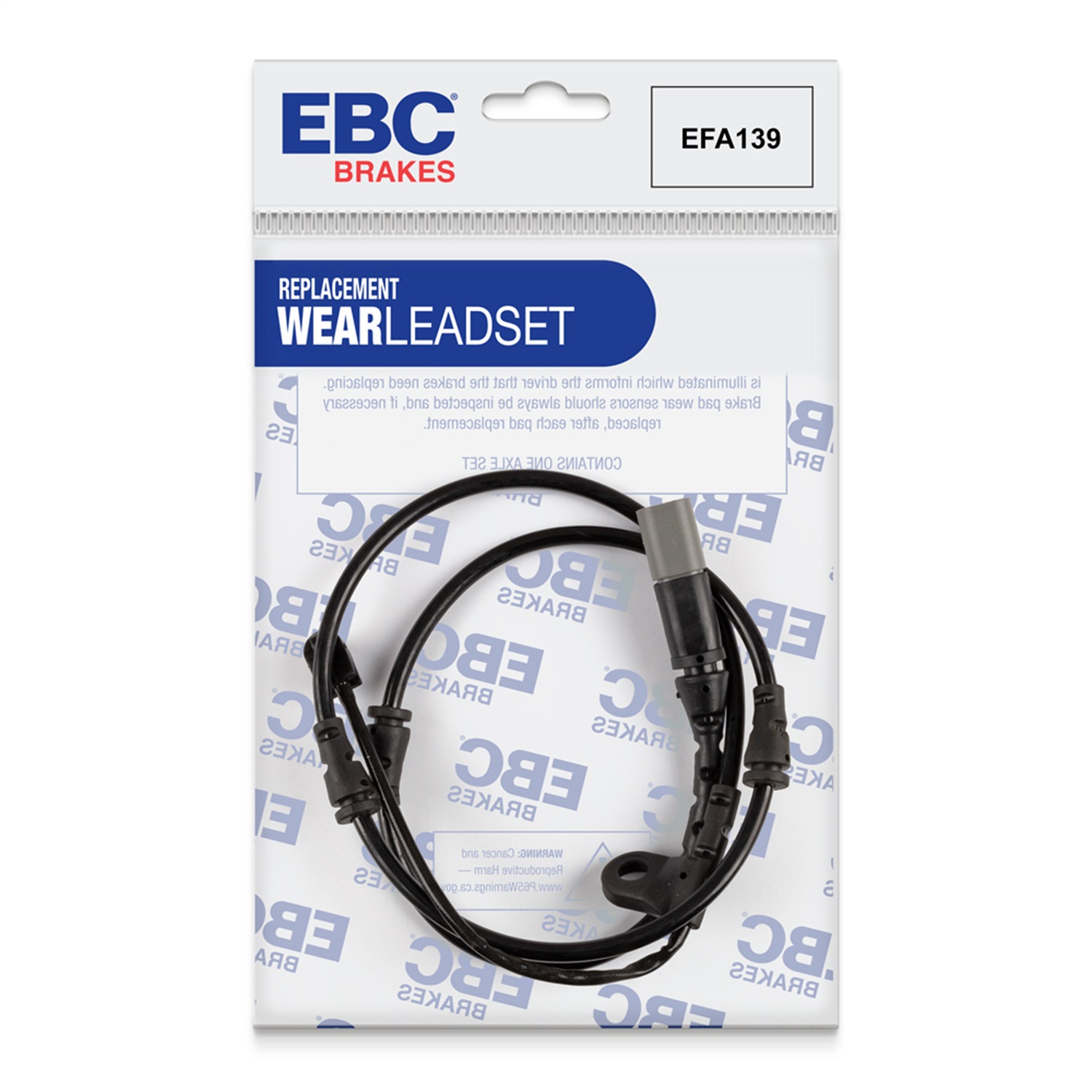 EBC Brakes EFA139 Brake Wear Lead Sensor Kit Fits 09-14 X5