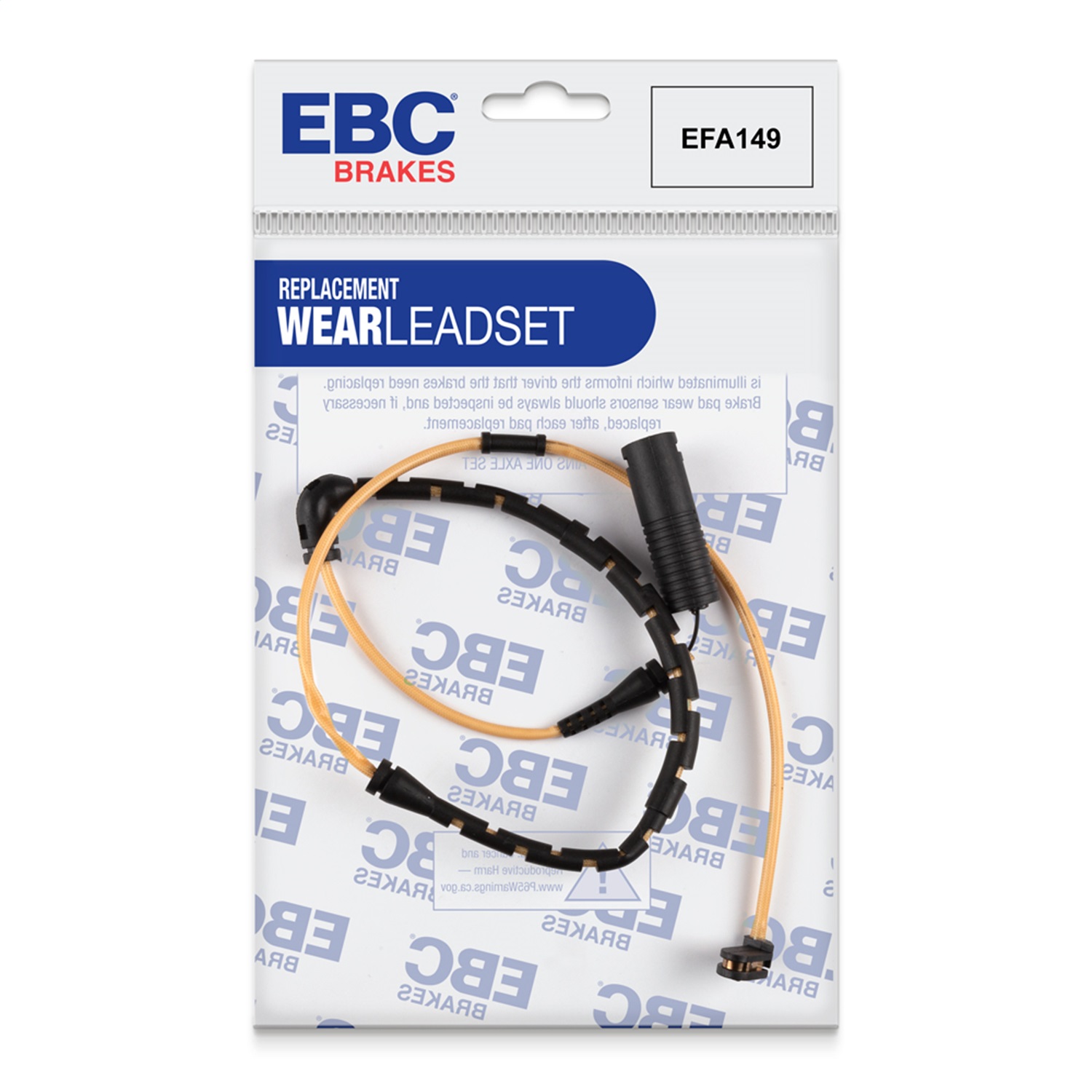 EBC Brakes EFA149 Brake Wear Lead Sensor Kit Fits 06-09 Range Rover