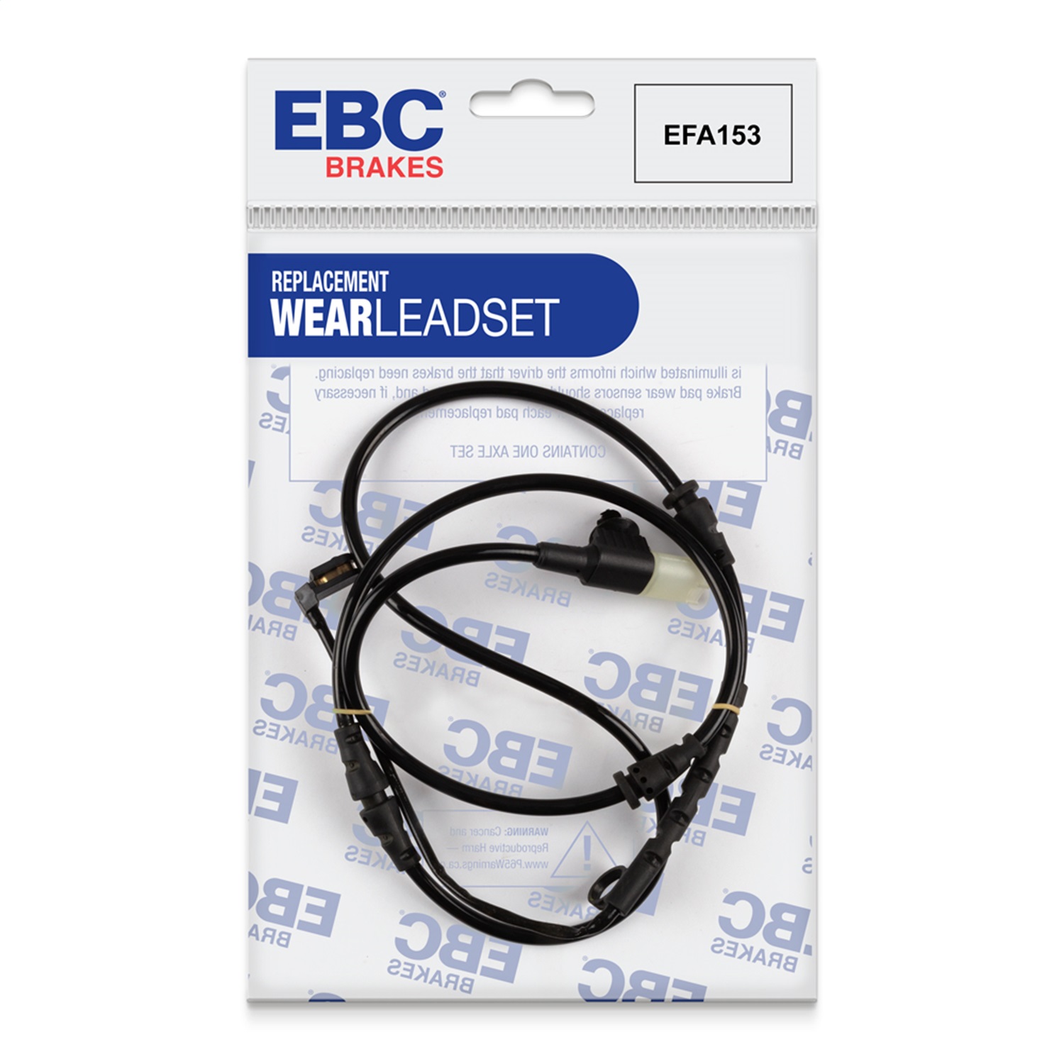 EBC Brakes EFA153 Brake Wear Lead Sensor Kit Fits 07-09 Range Rover Sport