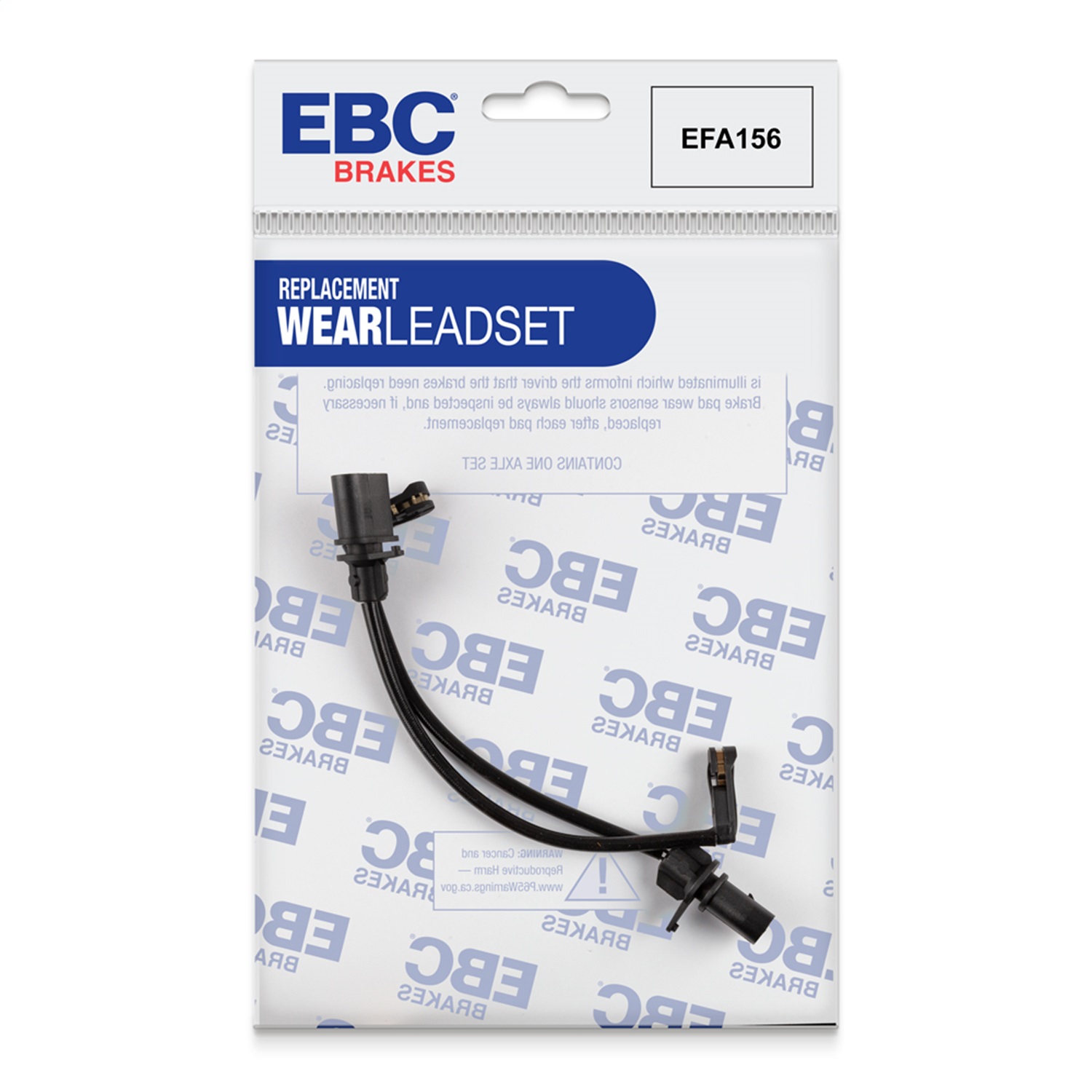 EBC Brakes EFA156 Brake Wear Lead Sensor Kit Fits 12-18 A6 Quattro A7 Quattro