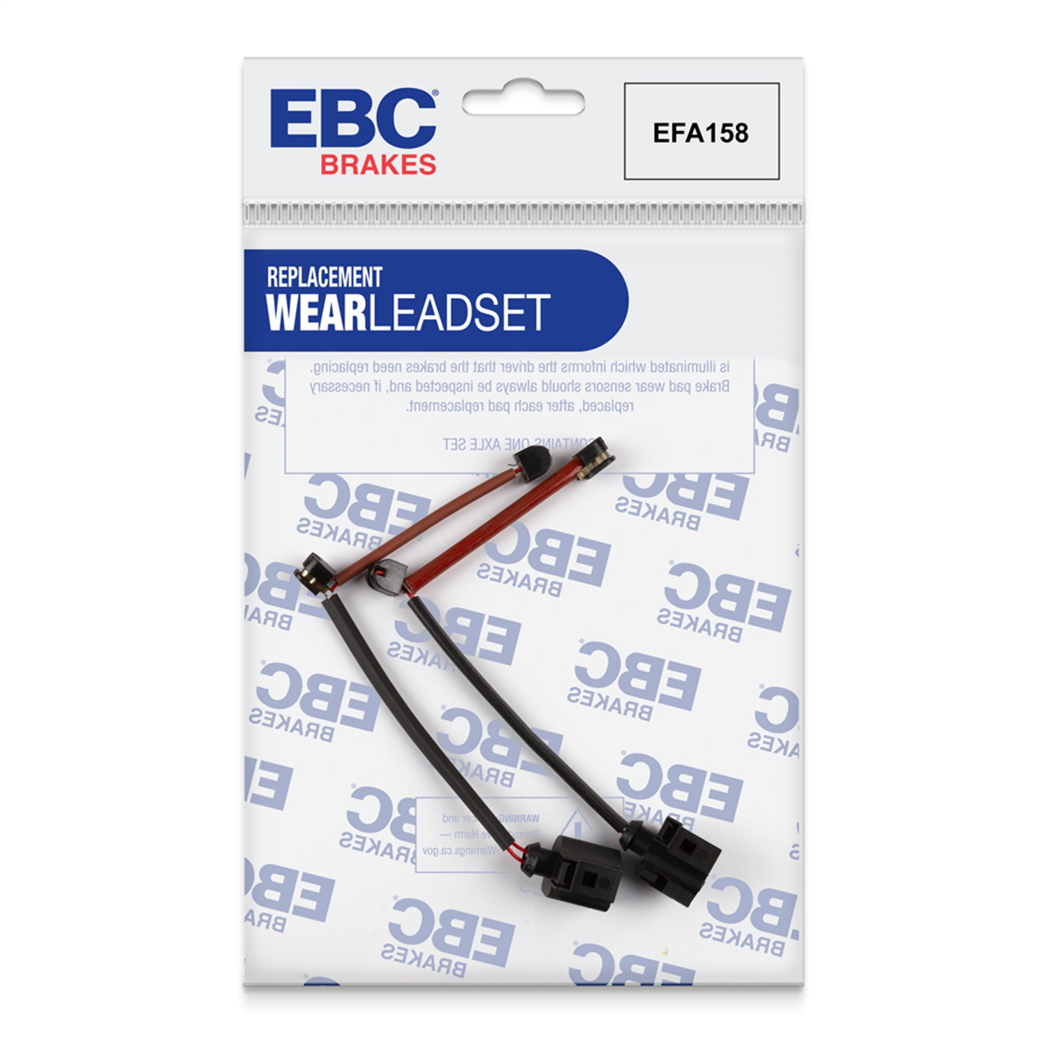 EBC Brakes EFA158 Brake Wear Lead Sensor Kit Fits 08 Cayenne