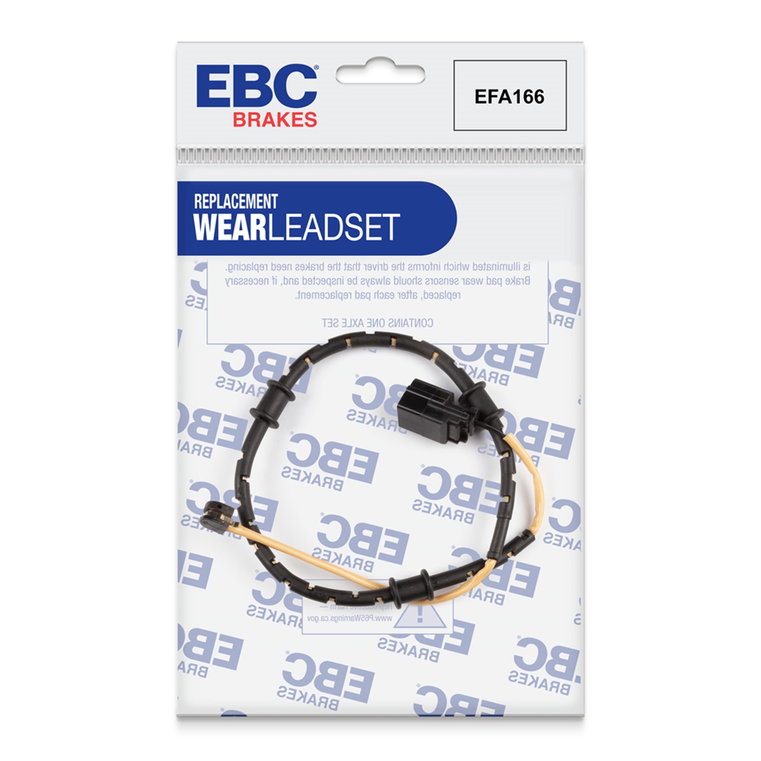 EBC Brakes EFA166 Brake Wear Lead Sensor Kit Fits 10-21 F-Type XF