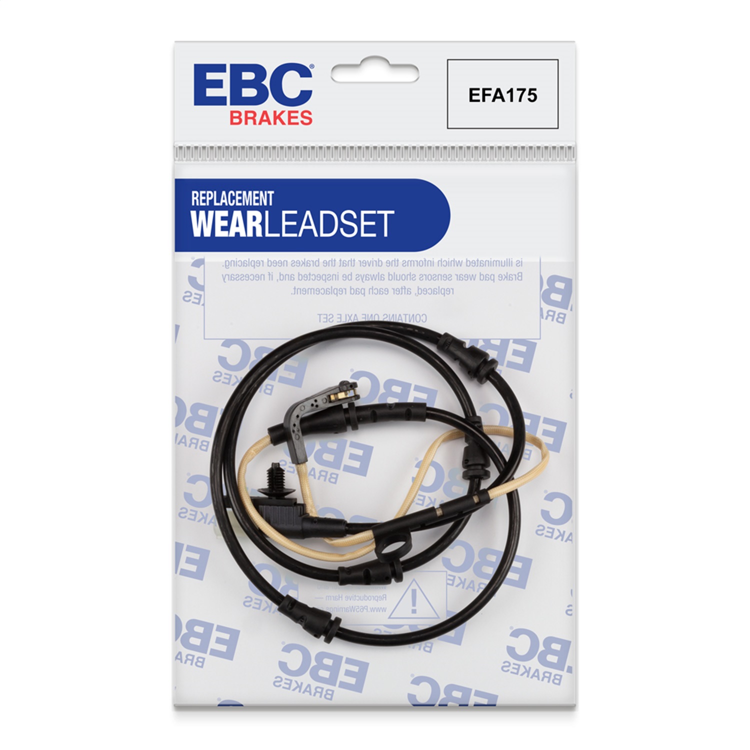 EBC Brakes EFA175 Brake Wear Lead Sensor Kit Fits 14-18 Range Rover Sport