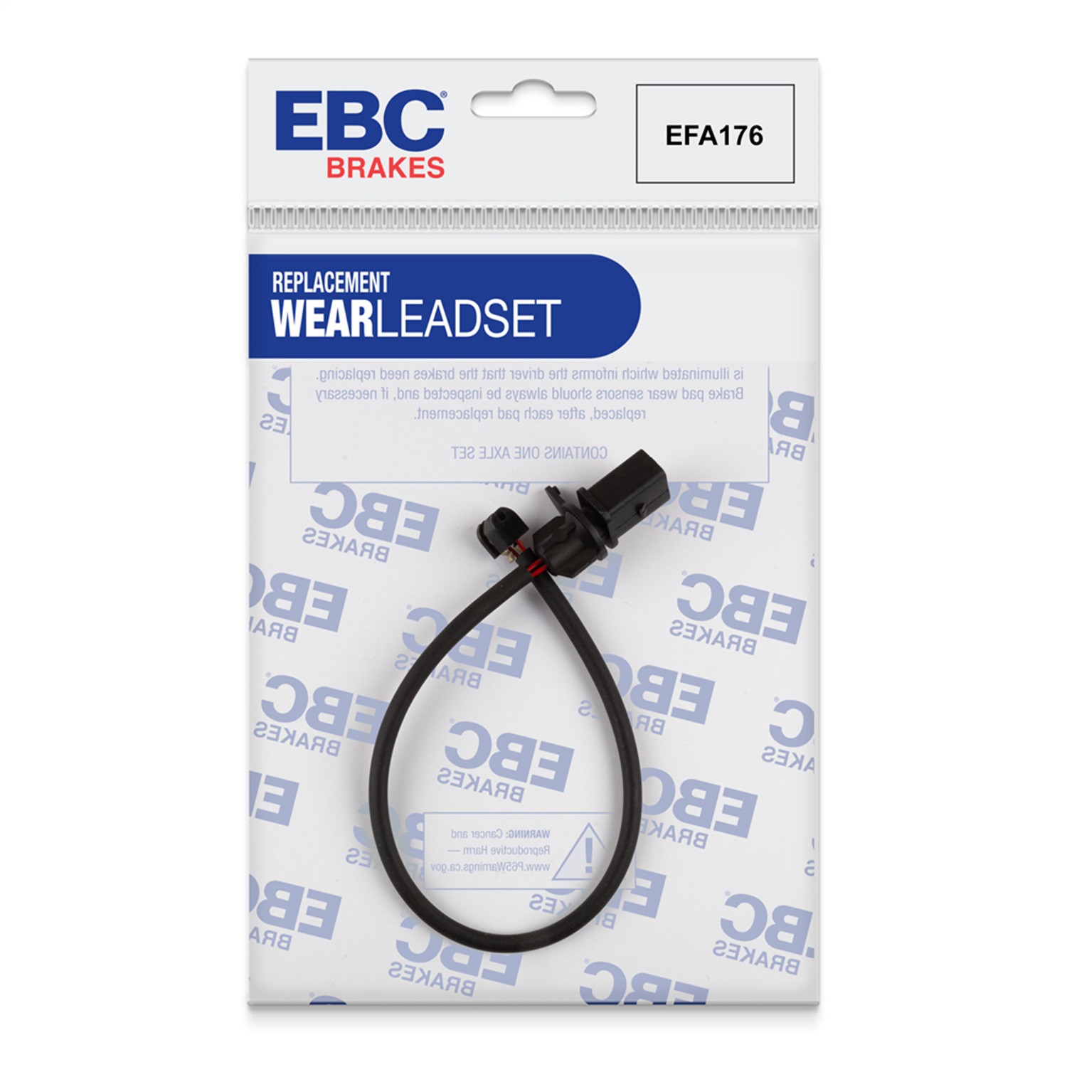 EBC Brakes EFA176 Brake Wear Lead Sensor Kit Fits 15-21 Macan