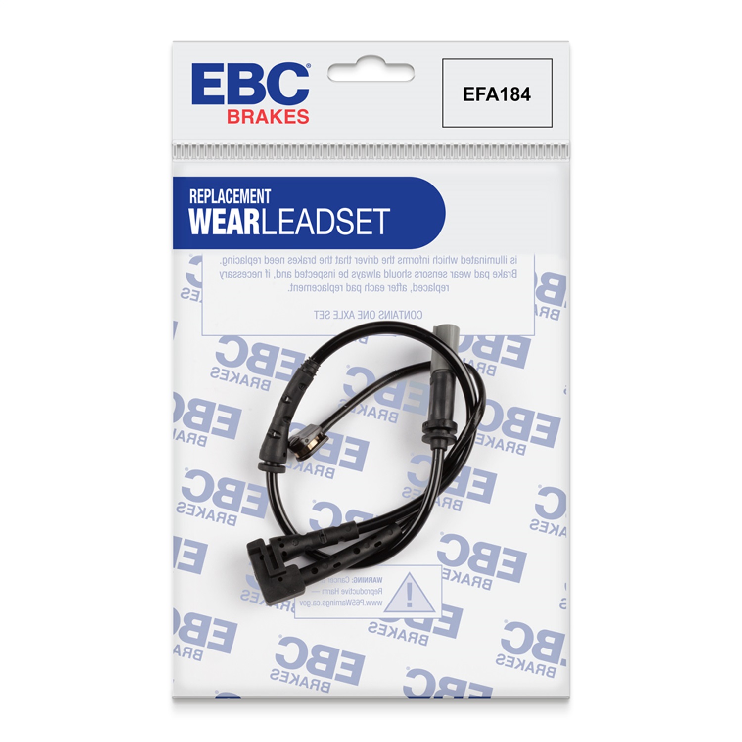 EBC Brakes EFA184 Brake Wear Lead Sensor Kit Fits 15-23 Cooper