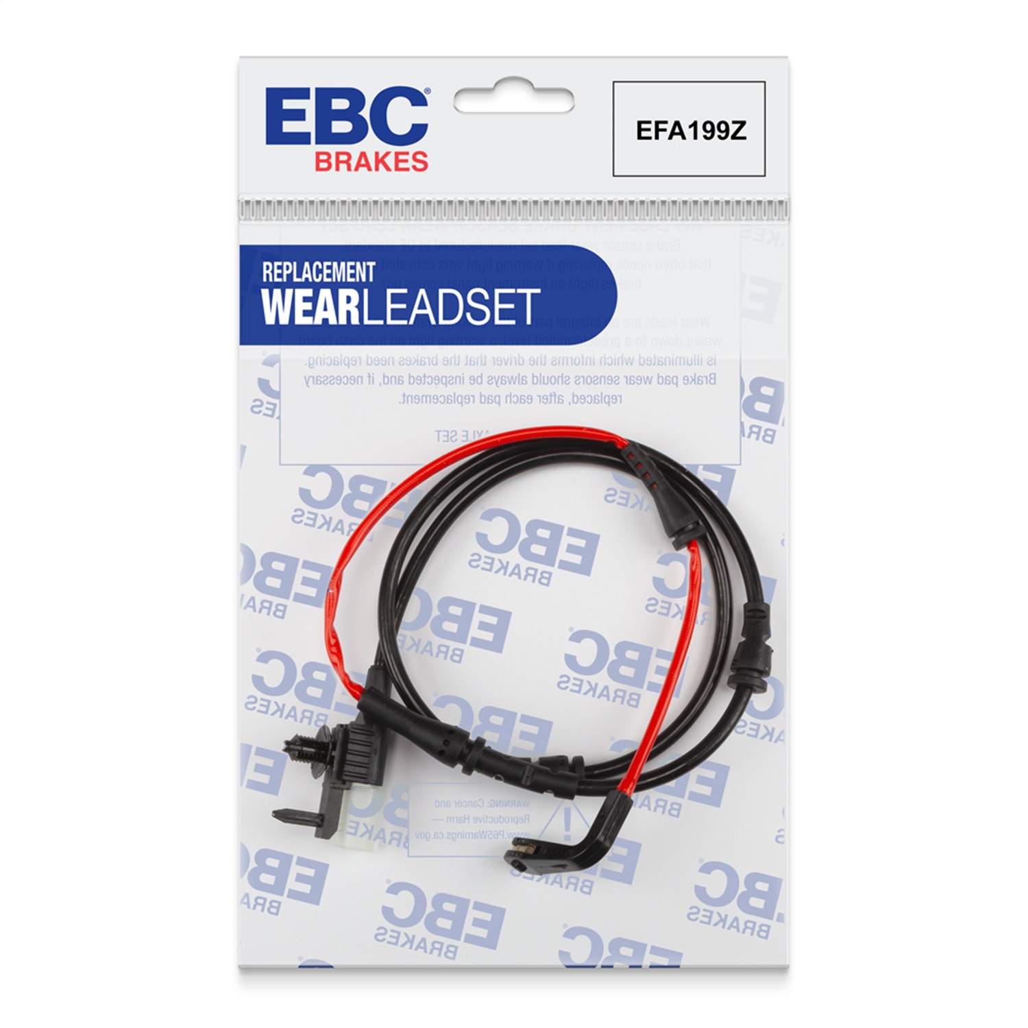 EBC Brakes EFA199 Brake Wear Lead Sensor Kit Fits 17-19 XE