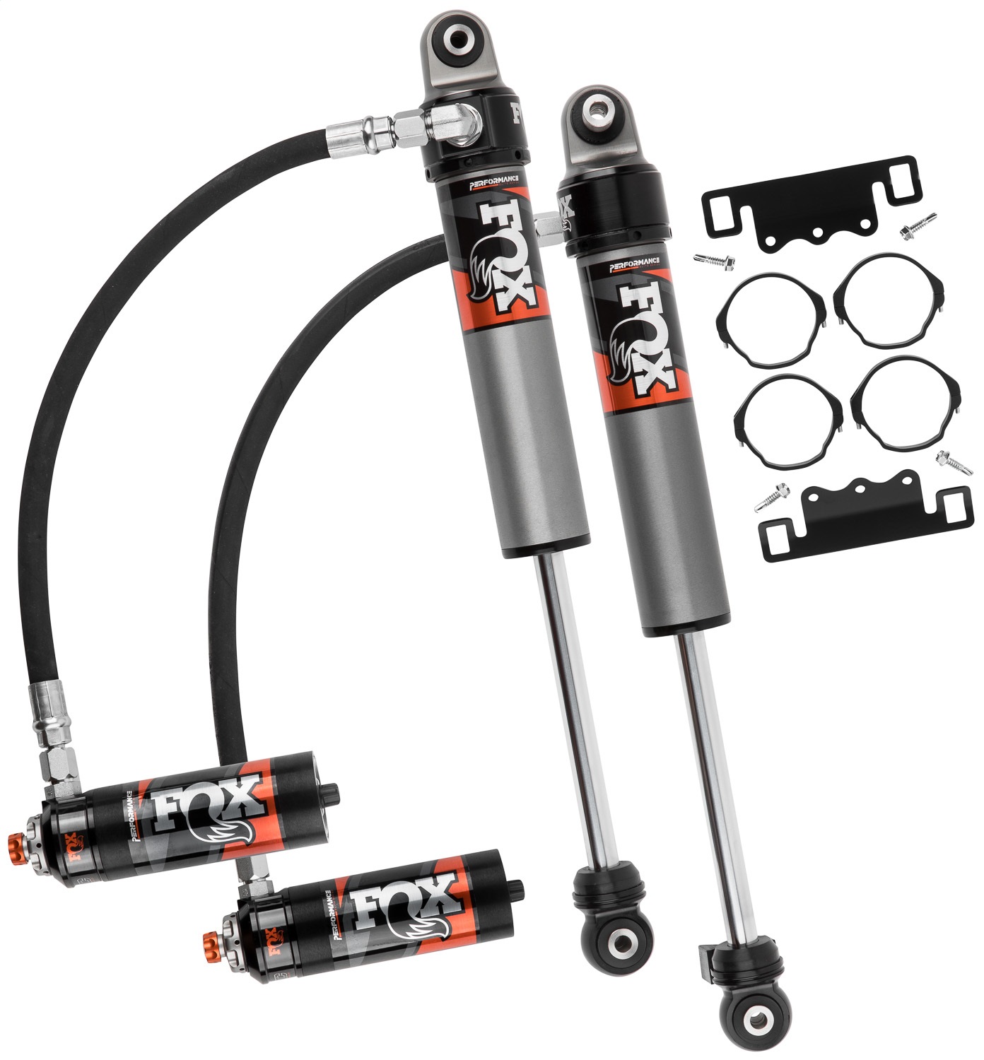 FOX Offroad Shocks 883-26-049 Fox 2.5 Factory Series Reservoir Shock Set